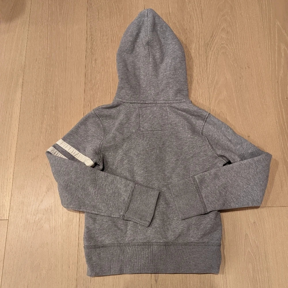 Abercrombie & Fitch Gray Kids Hoodie with Button Front